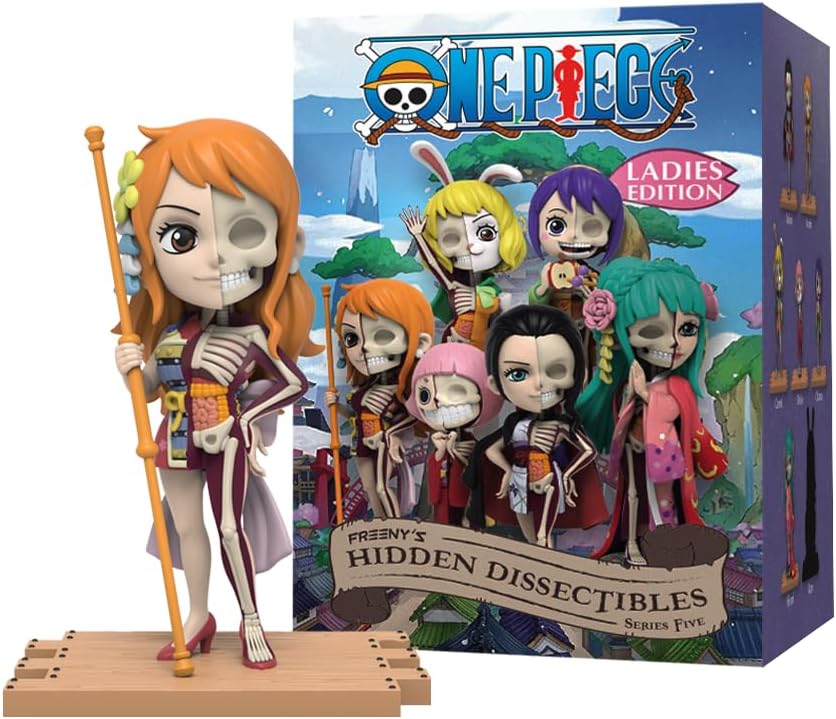 ONE PIECE - Ladies - Freeny's Hidden Dissectibles (Display 6 Fig.)