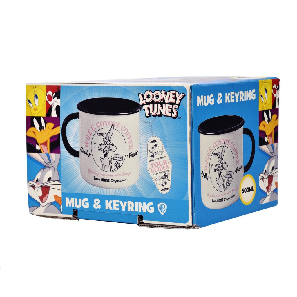 LOONEY TOONS - Gift Box - Mug + Keyring