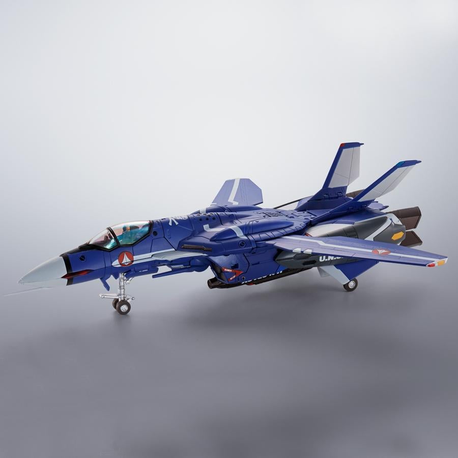 MACROSS - VF-0S Phoenix (Genius Blue Vers.) - Figure Hi-Metal R 14cm