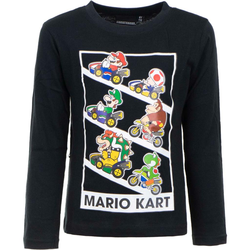 SUPER MARIO - Mario Kart - Kids Long Sleeves T-Shirt - 7 Years