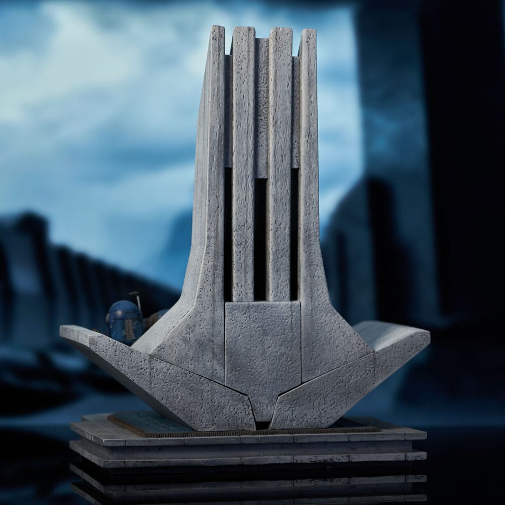 THE MANDALORIAN - Bo-Katan on Throne - Statue Premier Collection 35cm