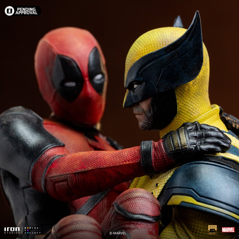 MARVEL - Deadpool et Wolverine -Statuette Art Scale 1/10 Deluxe 21.5cm