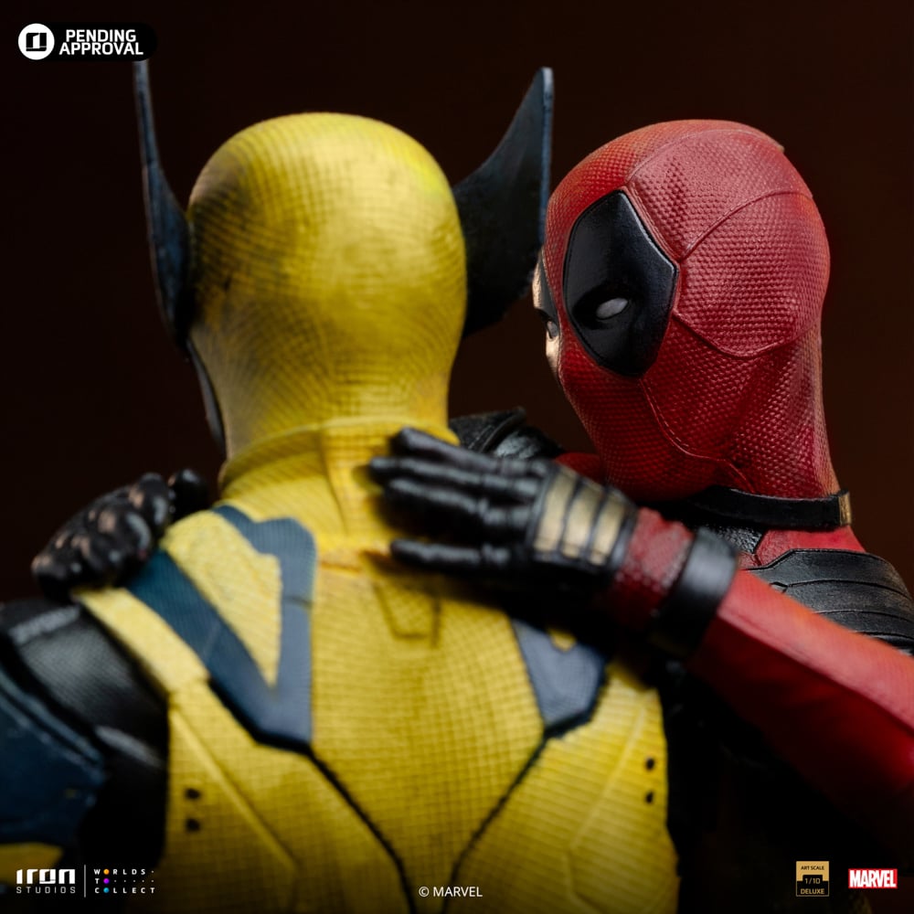 MARVEL - Deadpool et Wolverine -Statuette Art Scale 1/10 Deluxe 21.5cm