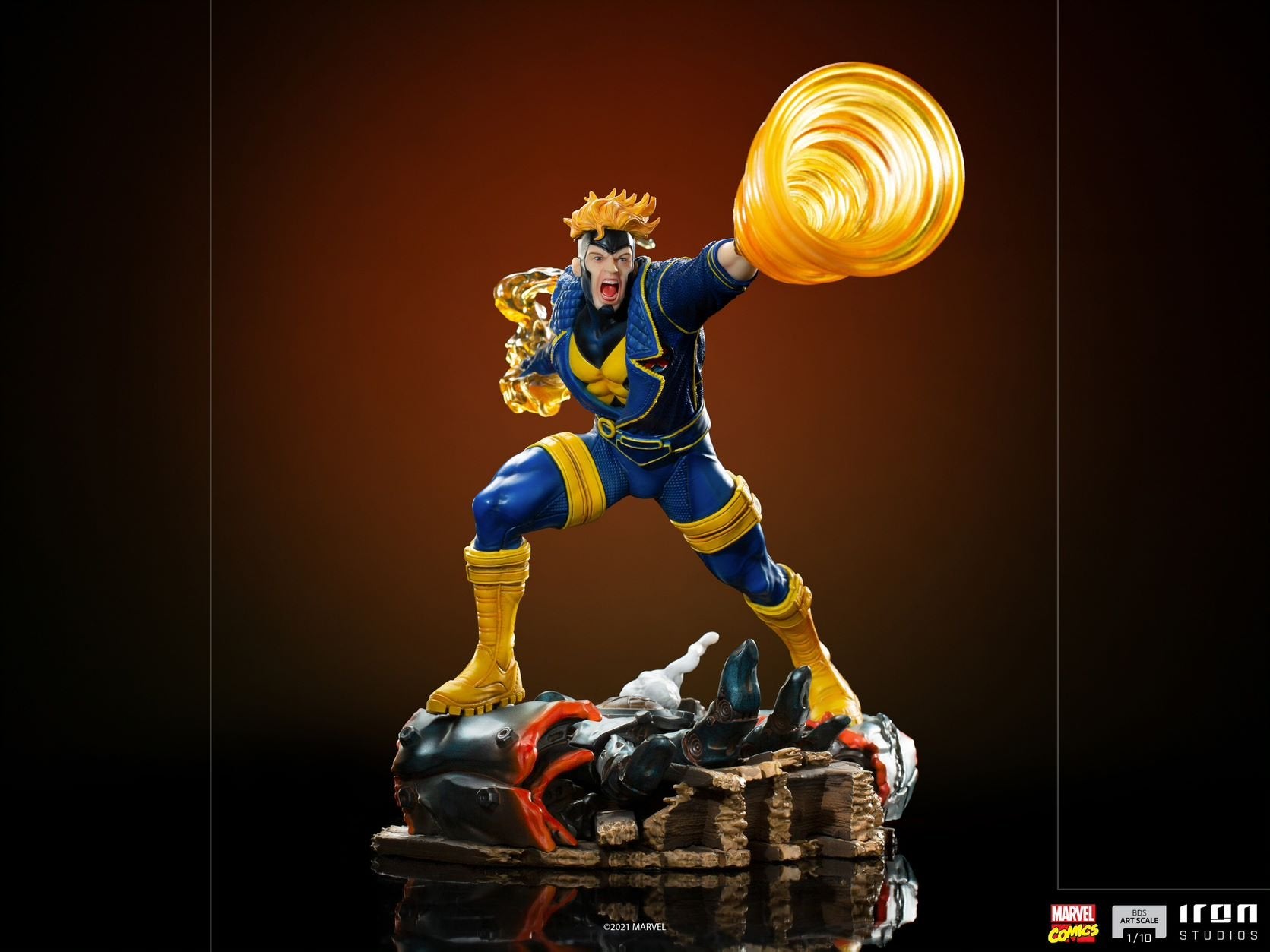 MARVEL COMICS - Havok - Statuette BDS Art Scale '22x19x29cm'