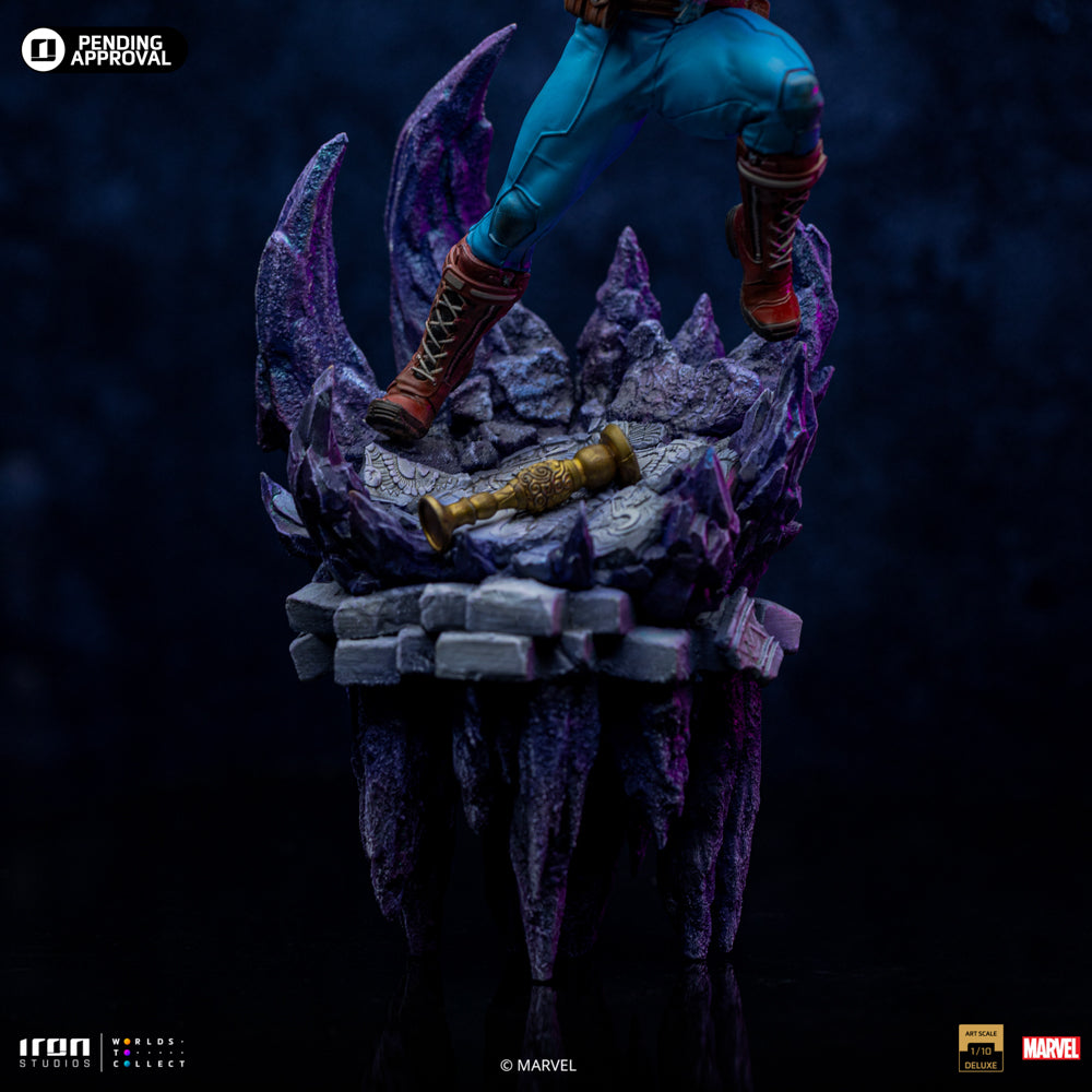 MARVEL - Captain America - Statue Art Scale Deluxe 1/10 34cm