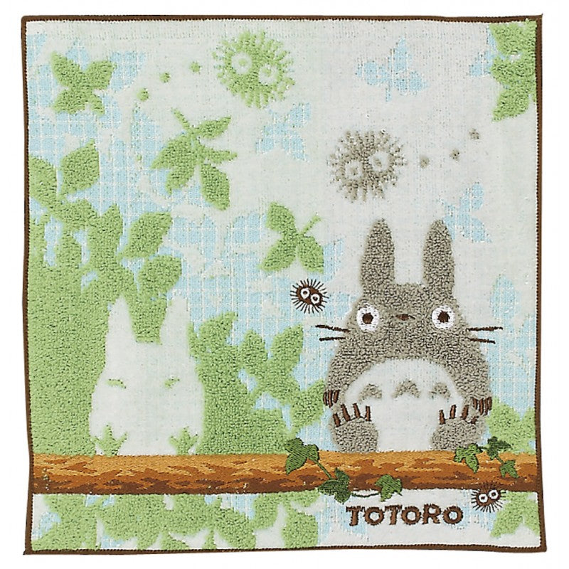 MY NEIGHBOR TOTORO - Totoro on a branch - Mini Towel 25x25cm