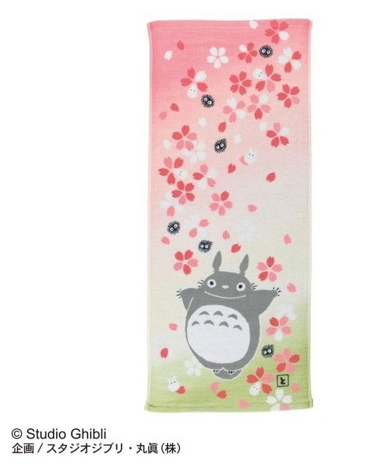 MY NEIGHBOR TOTORO - Totoro Hanafubuki - Towel Imabari 34x80cm