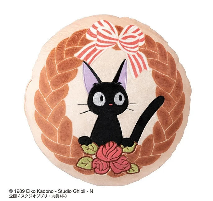 KIKI'S DELIVERY SERVICE - Jiji Crown of bread - Cushion 35x35cm