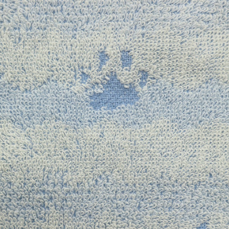 MOFUSAND - Kitten-Nyan Blue Paw Print - Mini Towel 25x25cm