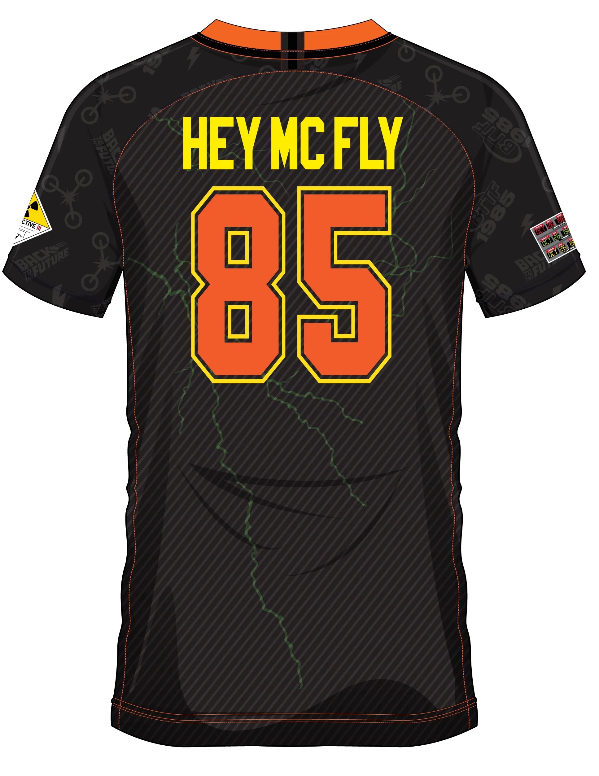 BACK TO THE FUTURE - Hey McFly 85 - Soccer Jersey Men (XL)