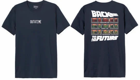 BACK TO THE FUTURE - Outatime - T-Shirt Men (XL)