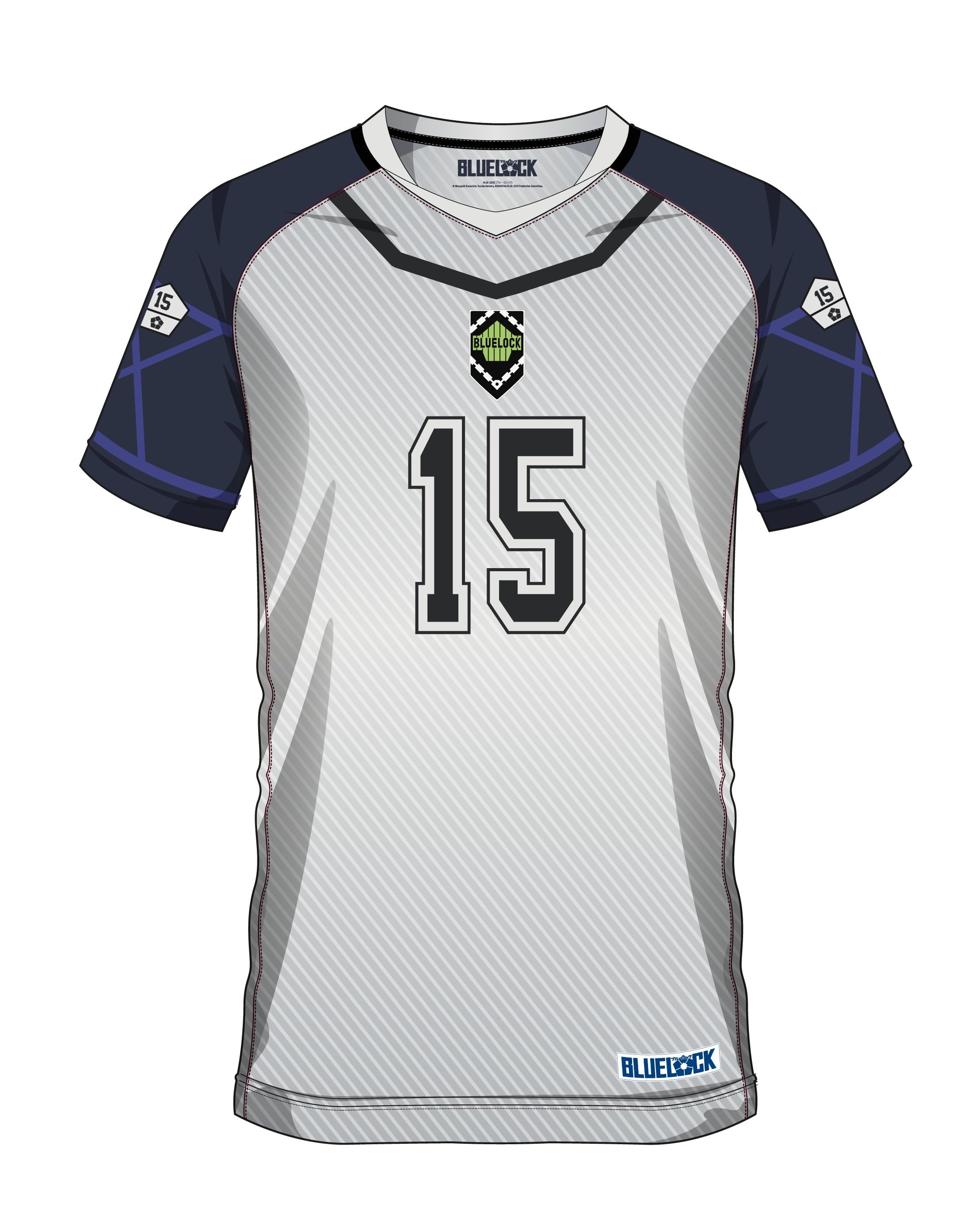 BLUE LOCK - Yoichi Isagi 15 - Maillot de Foot Homme (L)