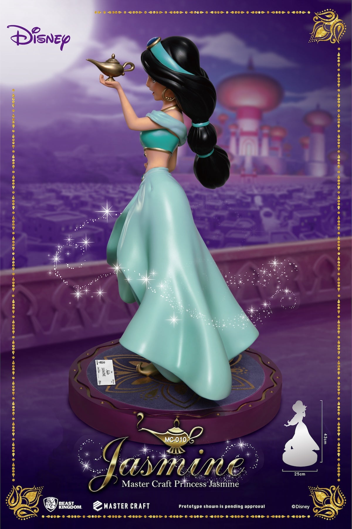 DISNEY ALADDIN - Jasmine - Statue Master Craft 43cm