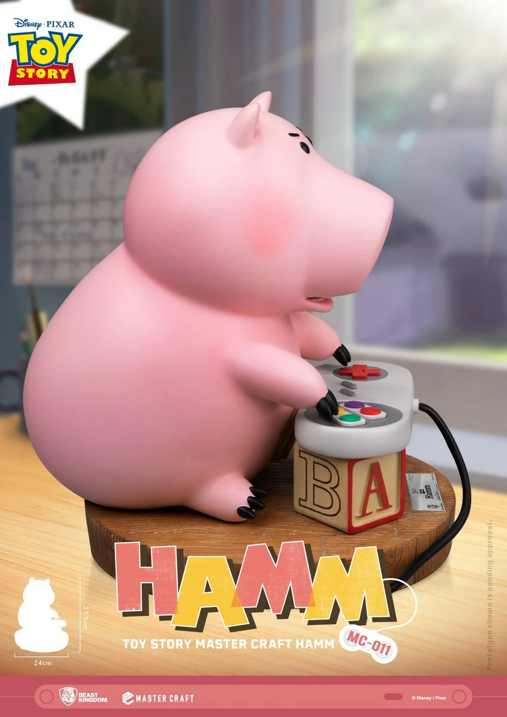 TOY STORY - Hamm - Statue Master Craft 28cm