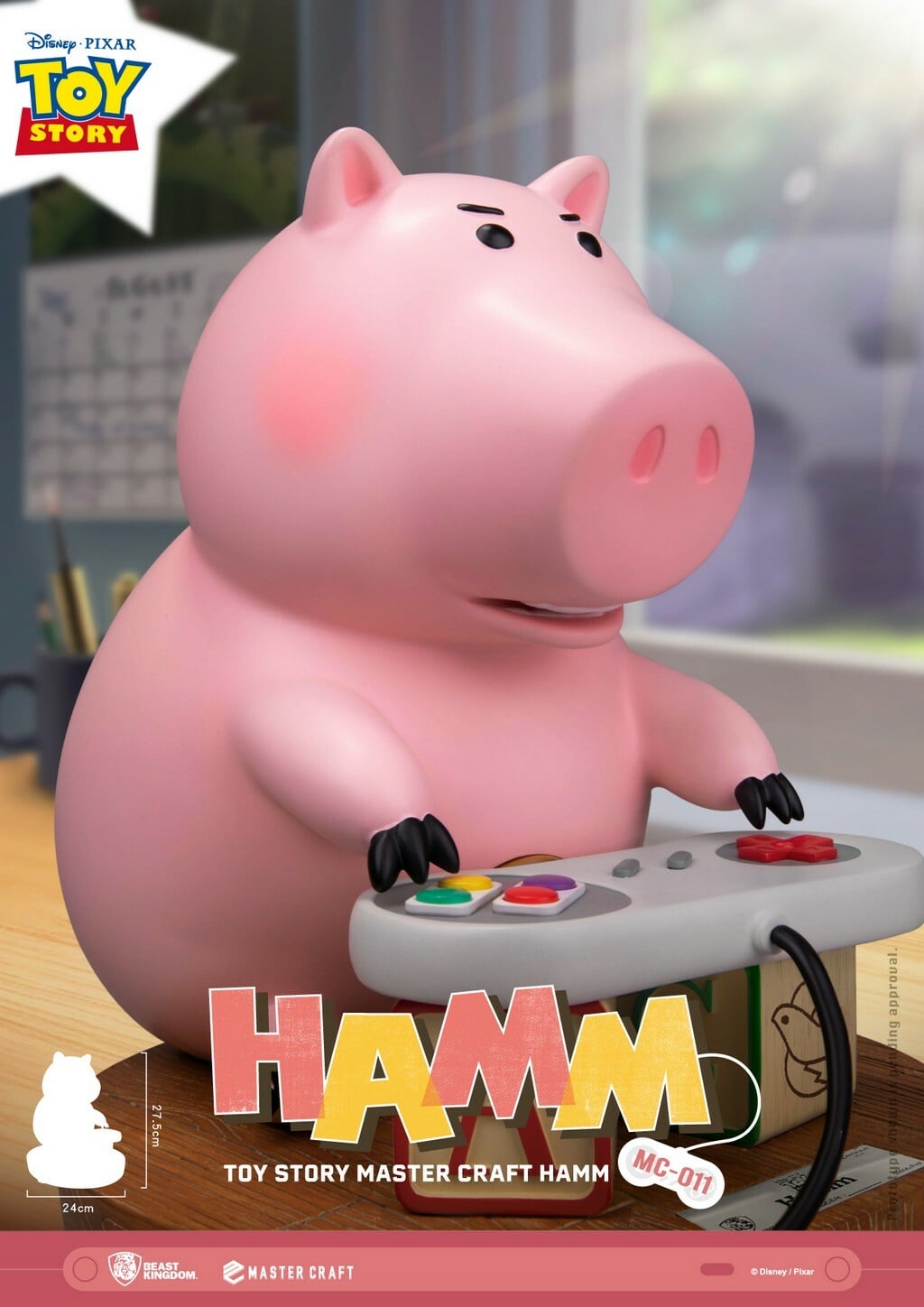 TOY STORY - Hamm - Statue Master Craft 28cm