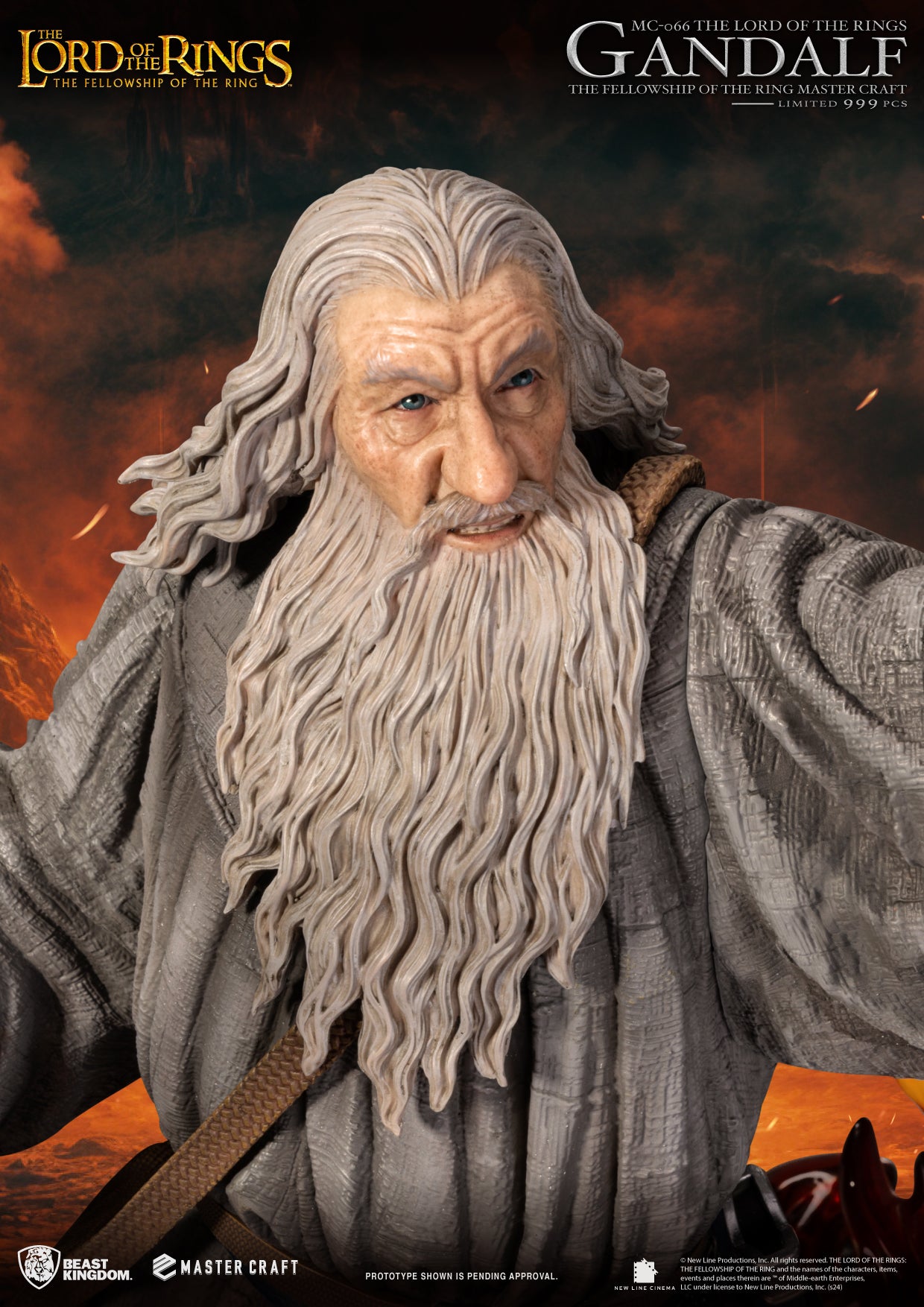 LORD OF THE RINGS - Gandalf - Statue Master Craft 58cm