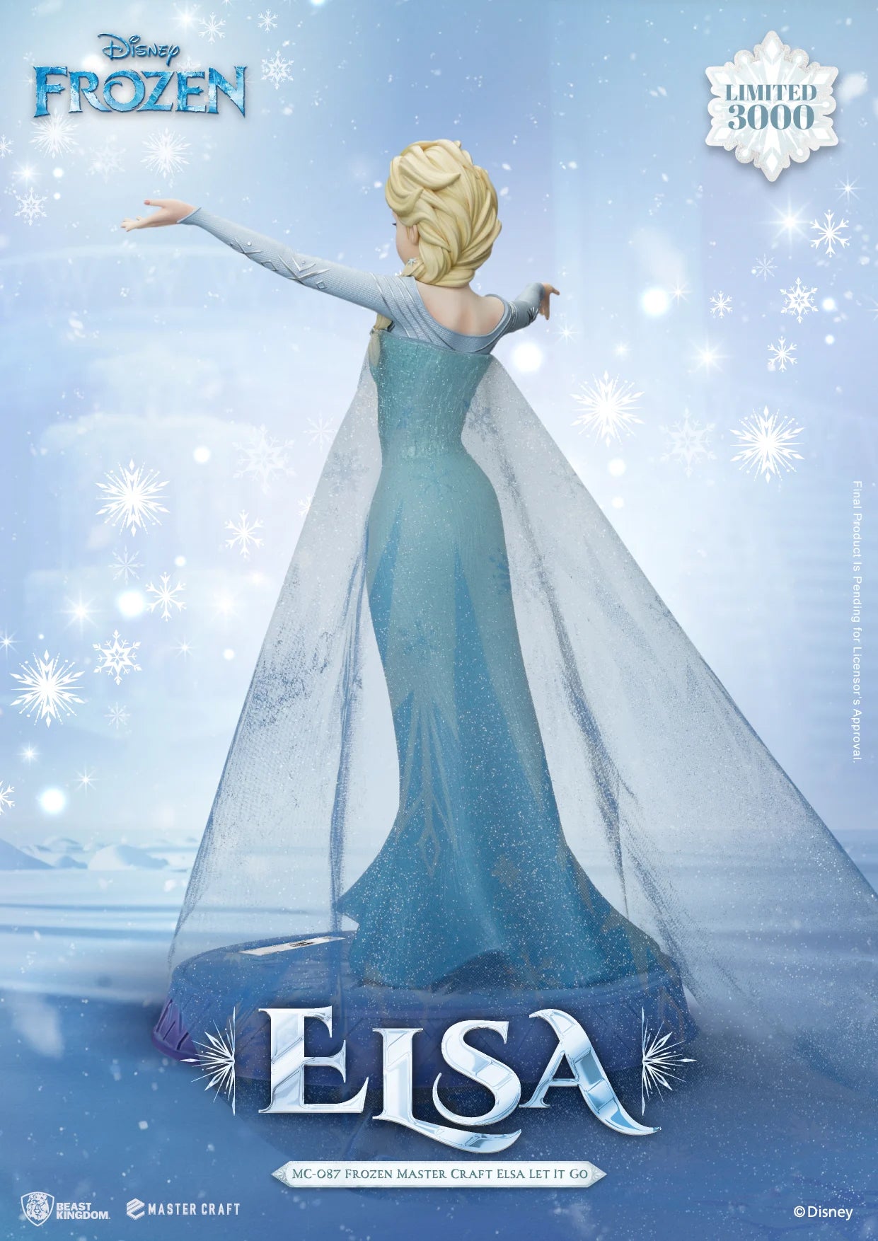 FROZEN - Elsa "Let It Go" - Statue Master Craft 40cm