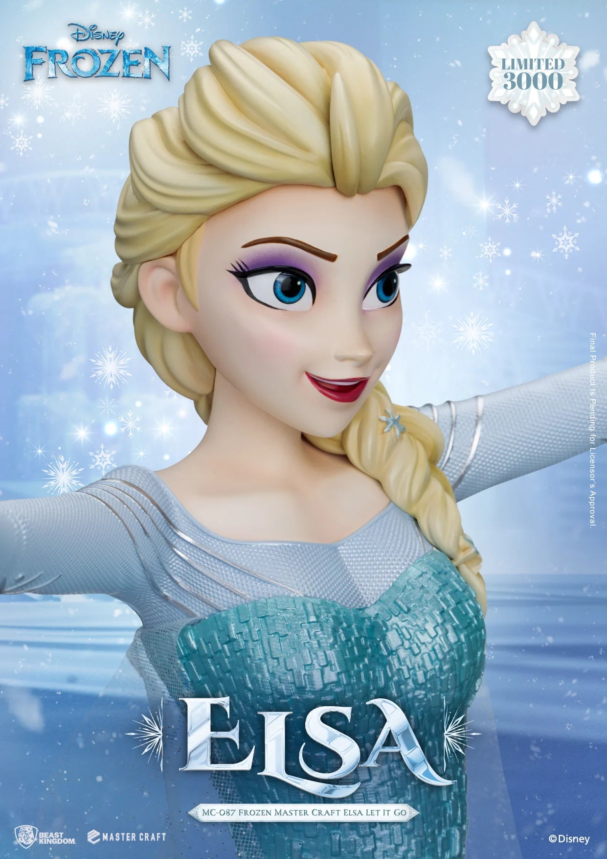 FROZEN - Elsa "Let It Go" - Statue Master Craft 40cm