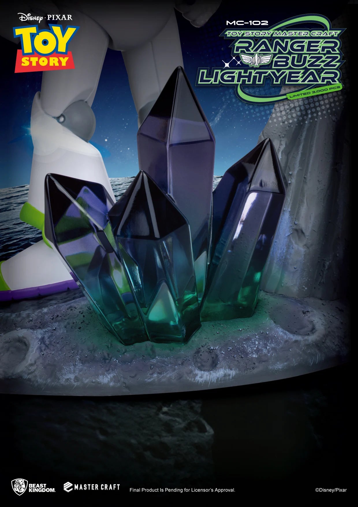 DISNEY - Toy Story Ranger Buzz - Statuette Master Craft 33 cm