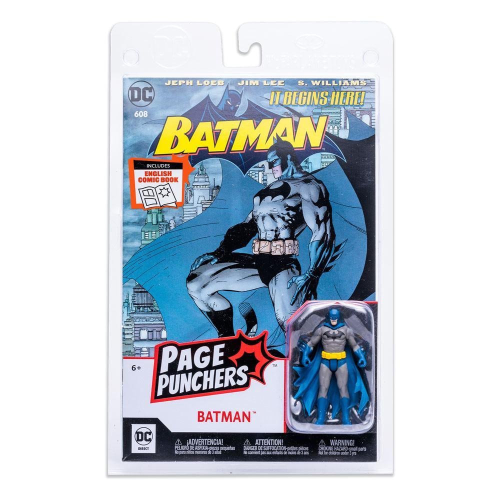 DC - Batman - Figure Page Punchers 8cm et Comic "Batman Hush" (UK)