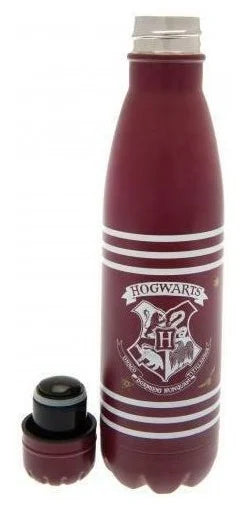 HARRY POTTER - Metal Bottle - Crest & Stripes - 500ml