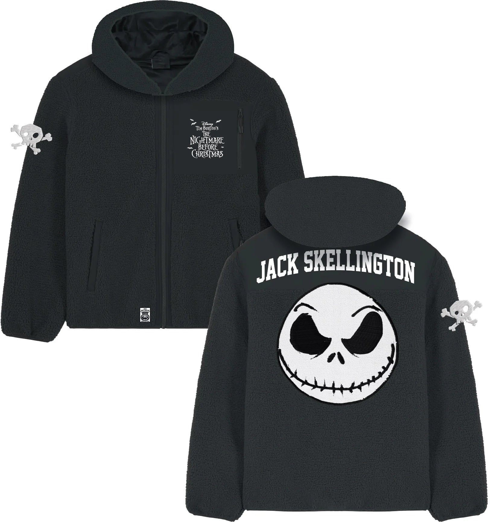 DISNEY - Jack Skellington - Sherpa Jacket (S)