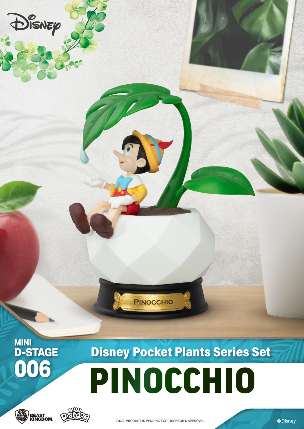 DISNEY - Pocket Plant Series - Pack 6 Mini D-Stage 10cm