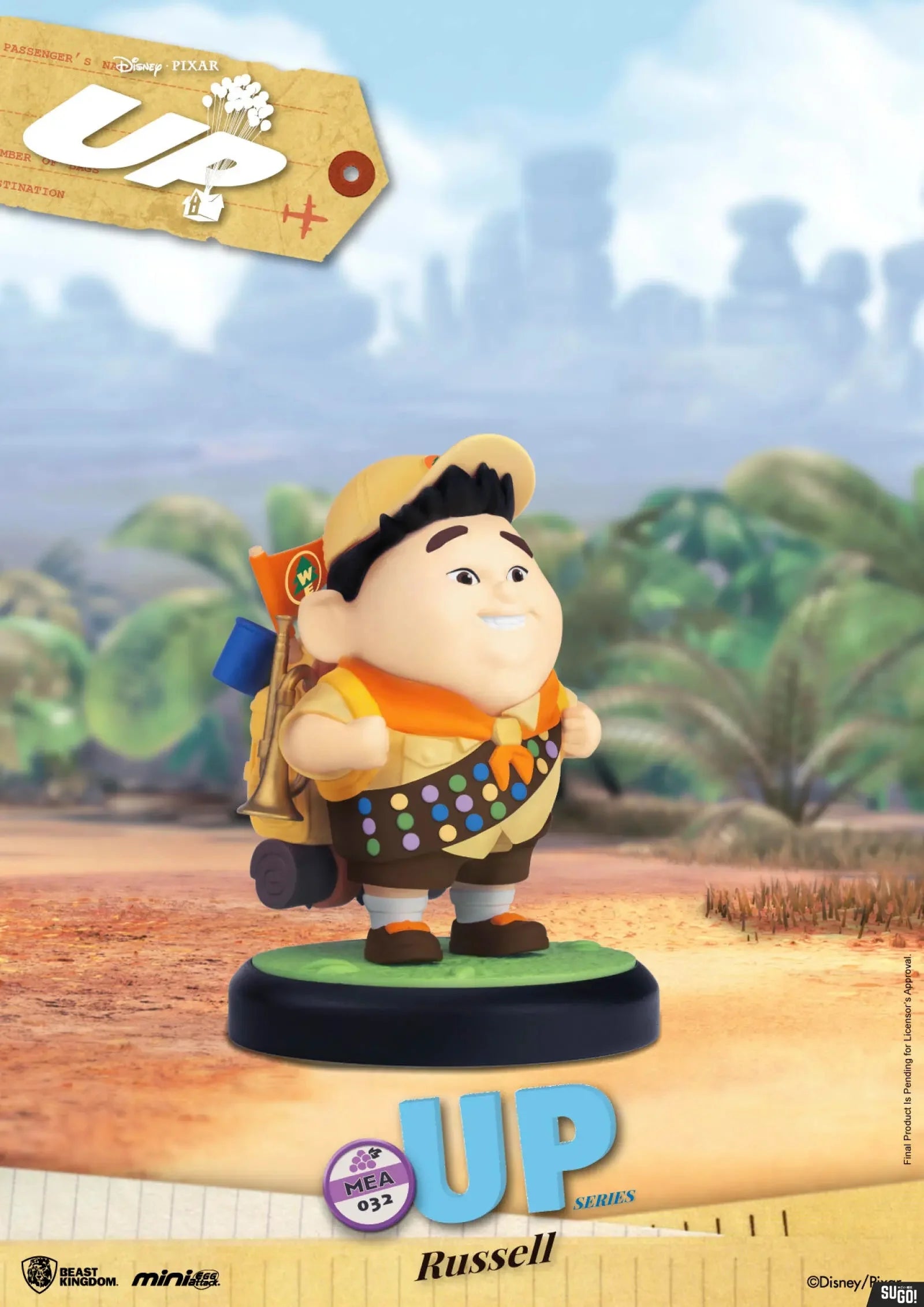 UP - Series - 6 Figure set 8 cm