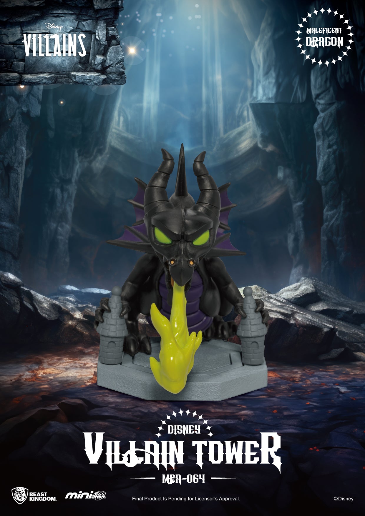 DISNEY VILLAINS - Tower Series - Set 6 Figurine Blind Box 11.5cm