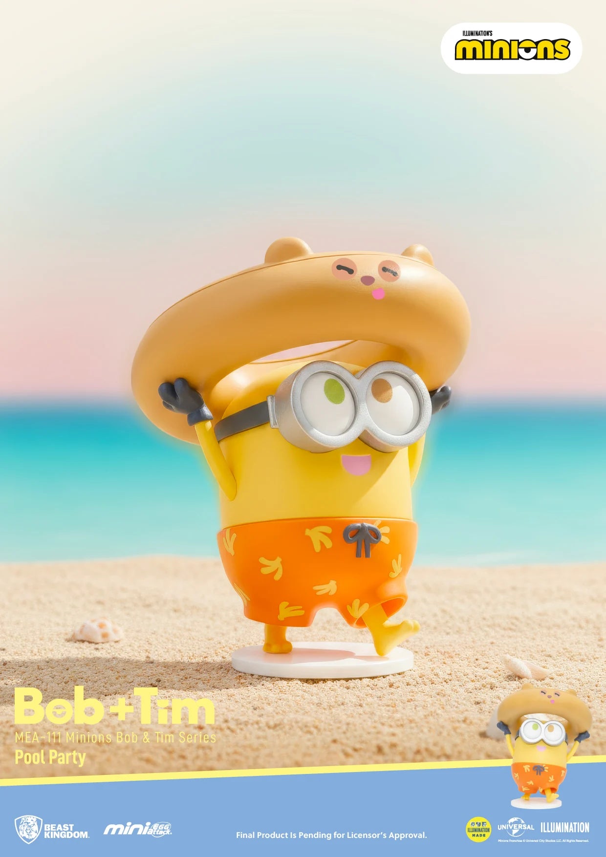 MINIONS - Bob & Tim Series - Blind Box Set 6 Figure 6.3cm