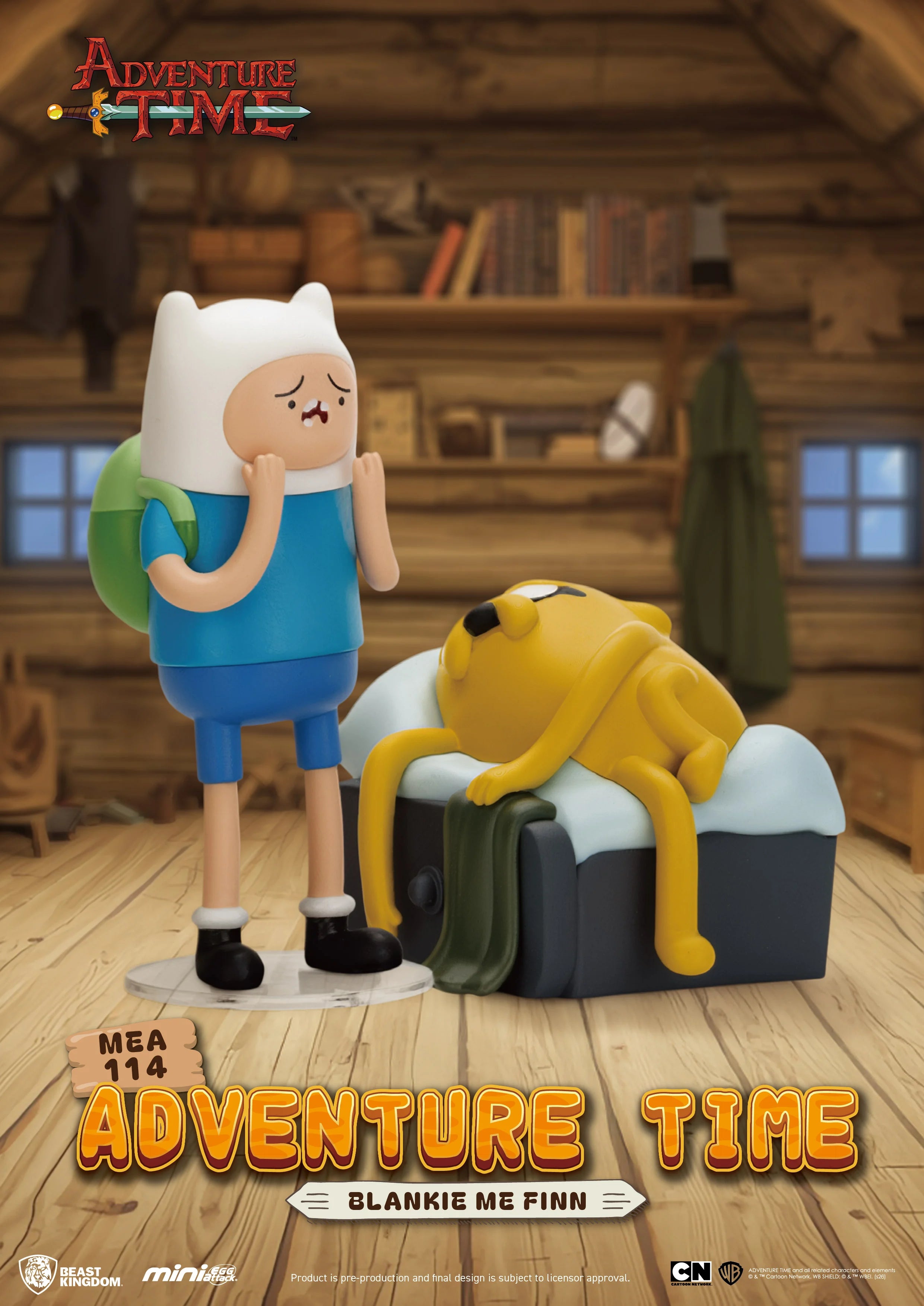 ADVENTURE TIME - Blind Box - 6 Figure set 9.4cm