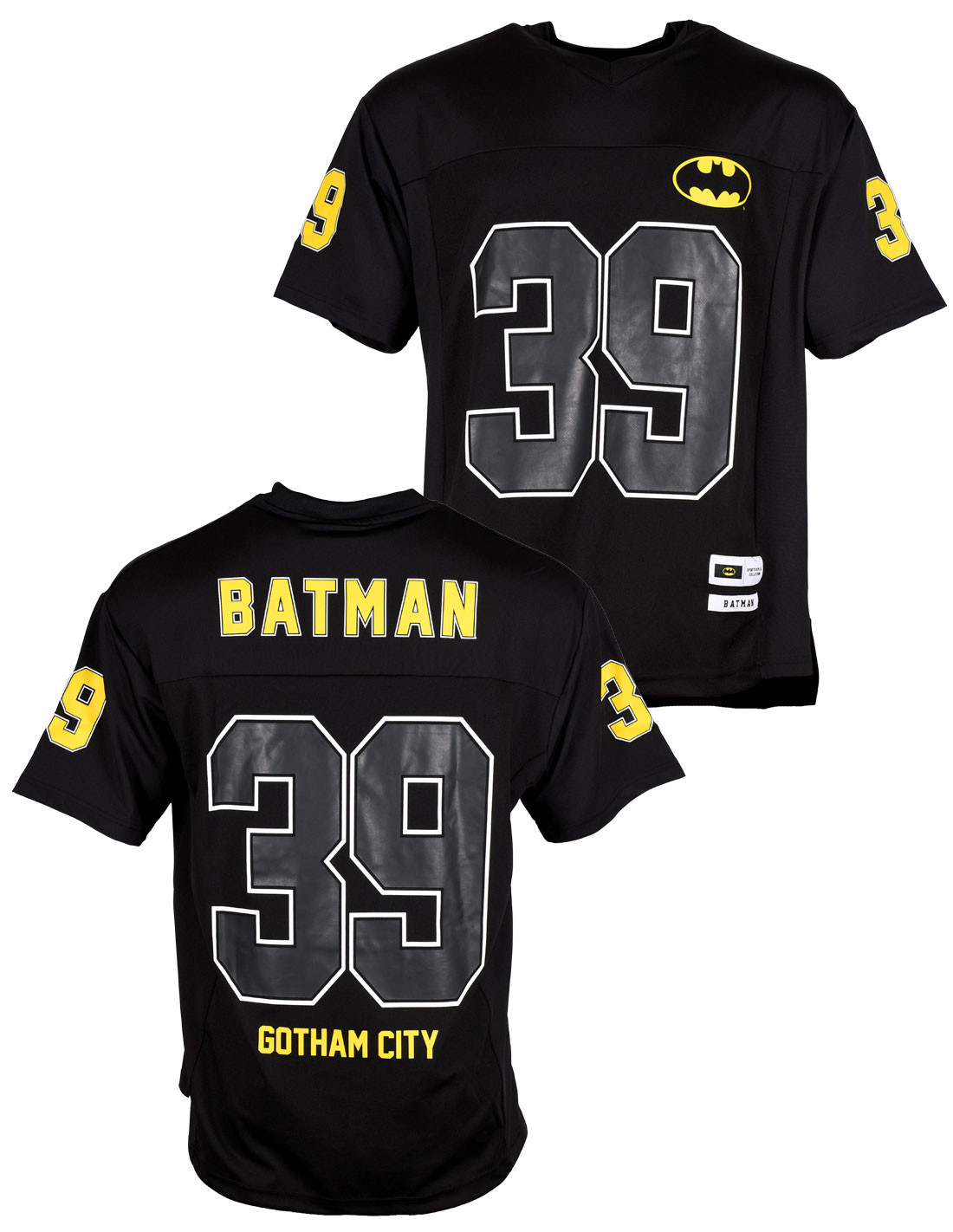 DC COMICS -Batman Gotham City - T-Shirt Sports US Replica unisex (XXL)