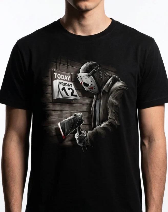 FRIDAY THE 13TH - Today Friday 12 - T-Shirt (XL)