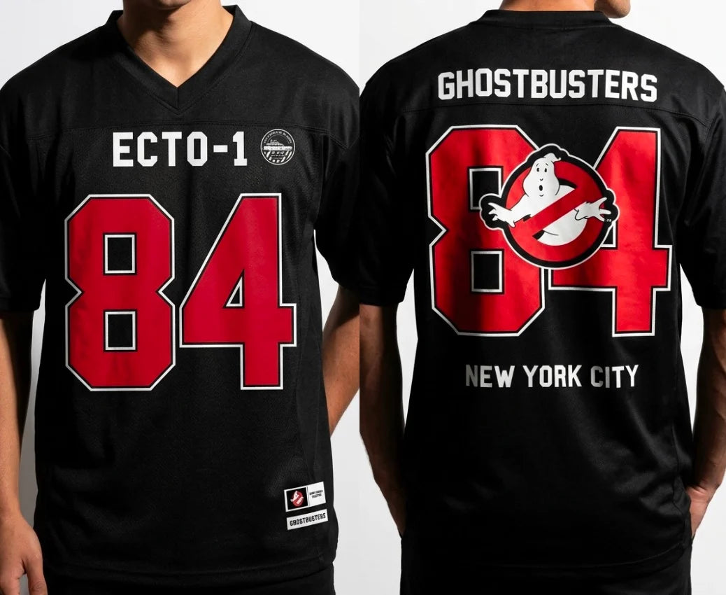 GHOSTBUSTERS - Ecto-1 - T-Shirt Sports US Replica unisex (M)