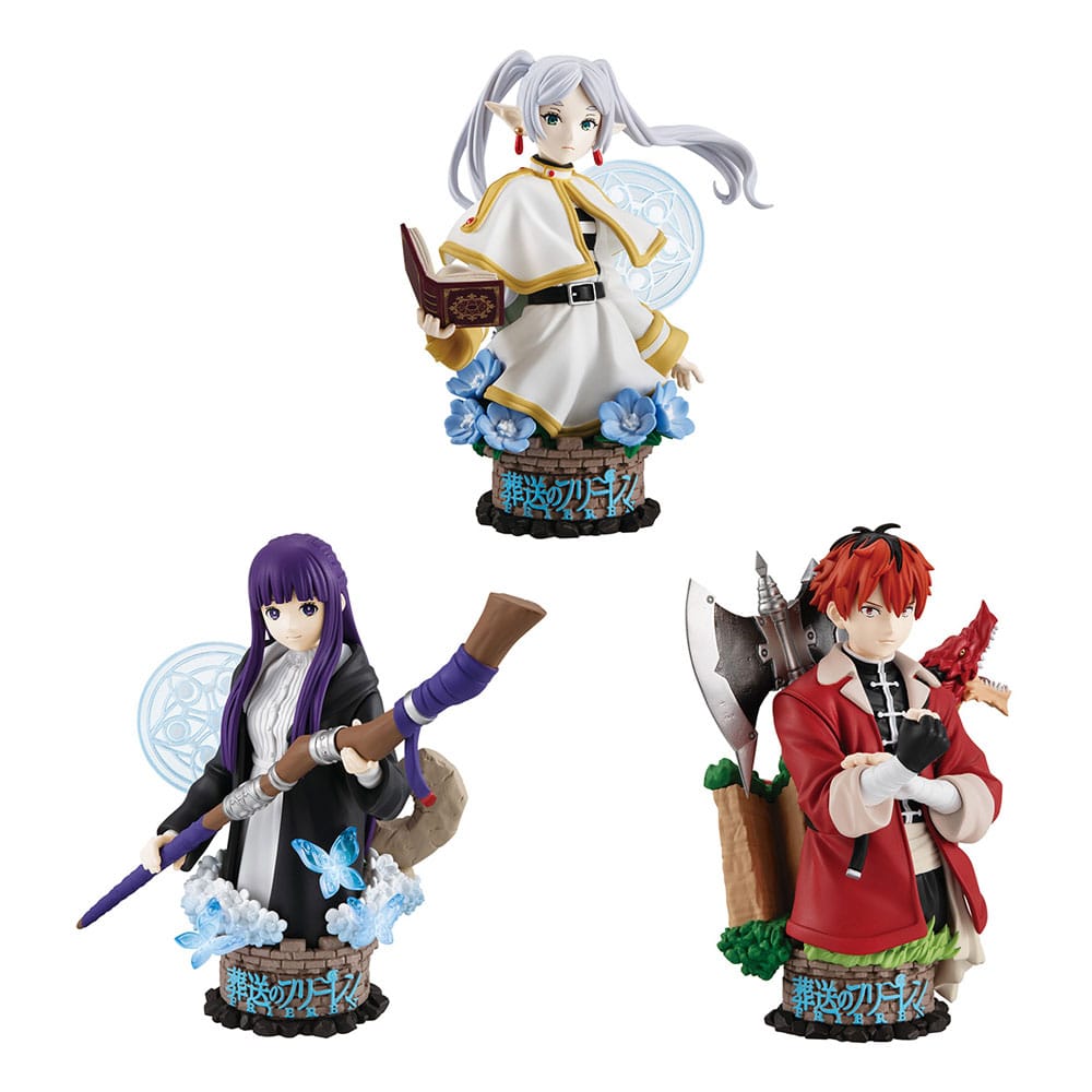 FRIEREN - Frieren, Fren, Stark - 3 Statue Set Petitrama 9cm