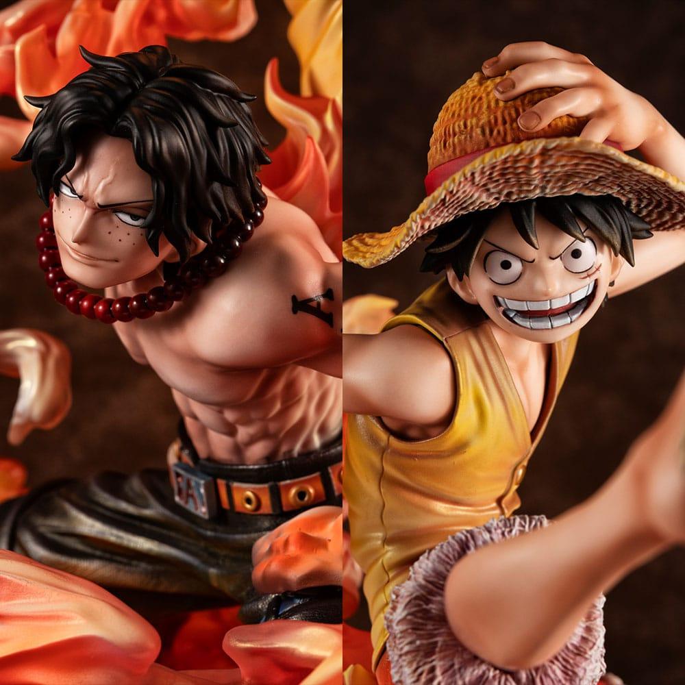 ONE PIECE - Luffy & Ace "Bond between brothers" - Statue P.O.P. 25cm