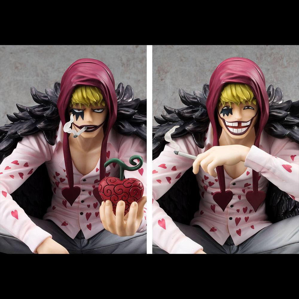 ONE PIECE - Corazon & Law - Statue Excellent Model Li. Ed. P.O.P. 17cm