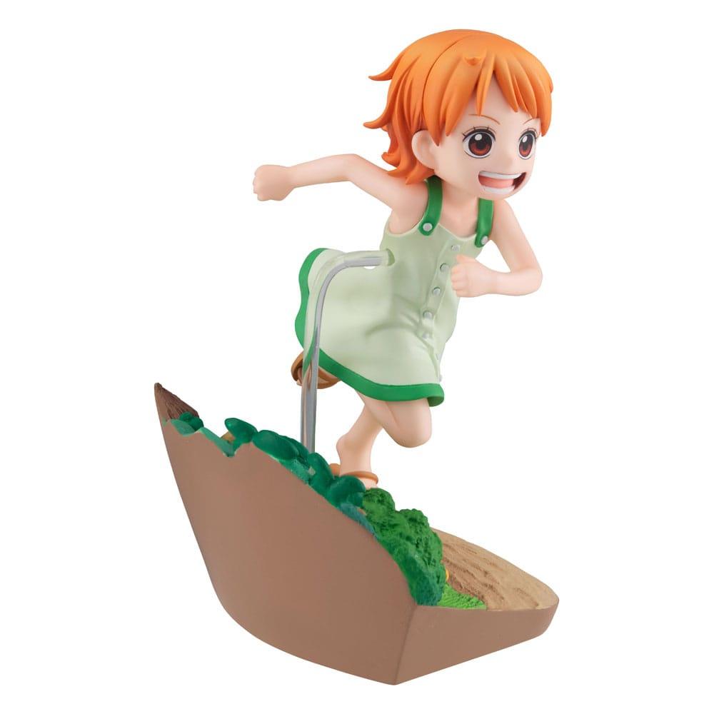 ONE PIECE - Nami "Run Run Run" - Statue G.E.M. 11cm