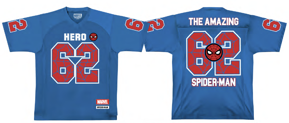 MARVEL - The Amazing Spider-Man - T-Shirt Sports US Replica unisex(XS)