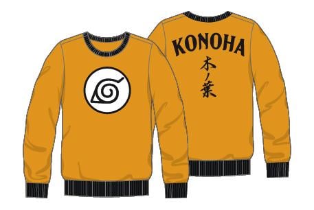 NARUTO - Konoha - Men Christmas Sweaters (M)