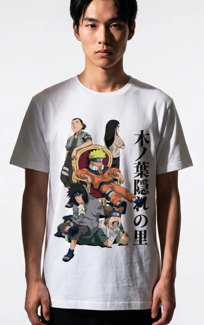 NARUTO - Naruto Group - T-Shirt Men (XXL)