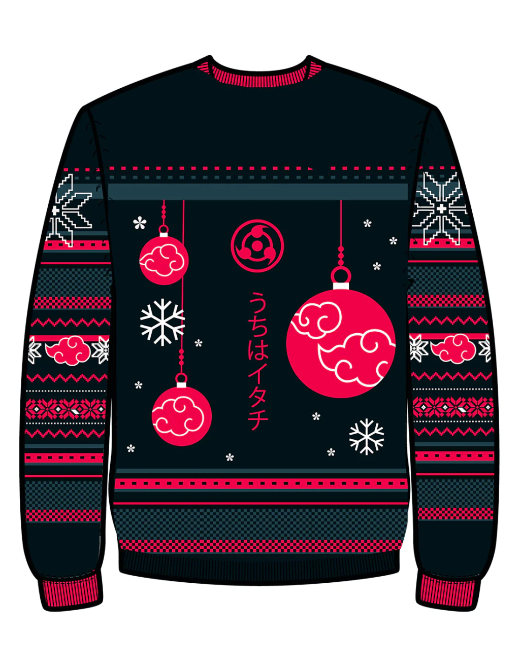 NARUTO - Itachi - Men Christmas Sweaters (XL)