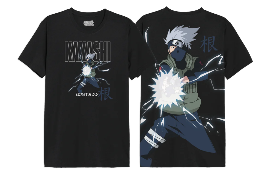NARUTO SHIPPUDEN - Kakashi - Oversize T-Shirt Men (XS)