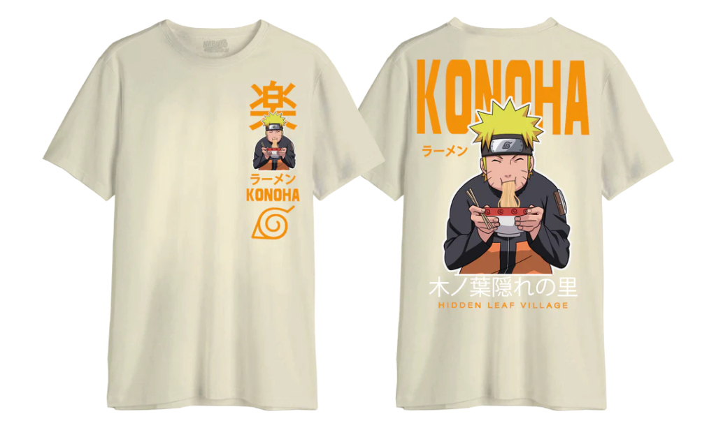 NARUTO SHIPPUDEN - Konoha Ramen - Oversize T-Shirt Men (S)
