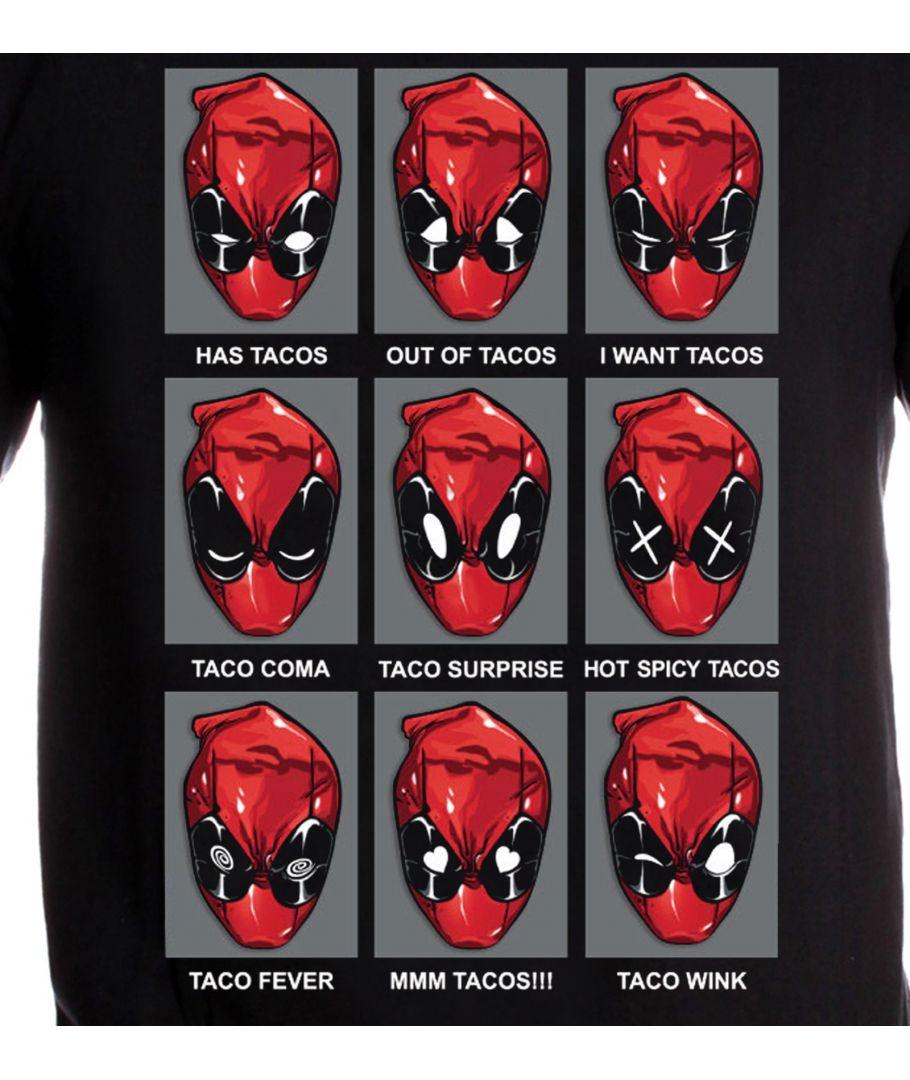 MARVEL - Deadpool - T-Shirt Tacos Heads (XL)