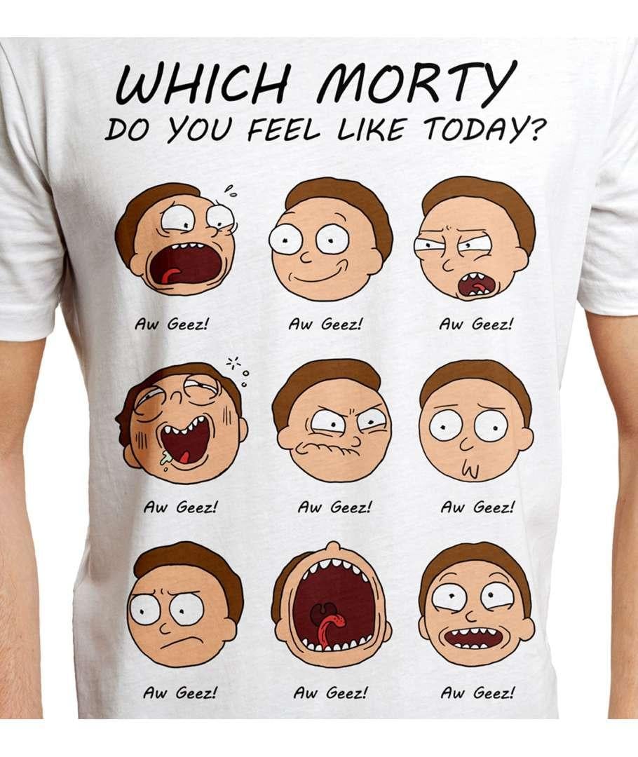 RICK & MORTY - T-Shirt Morty Emotion (XXL)