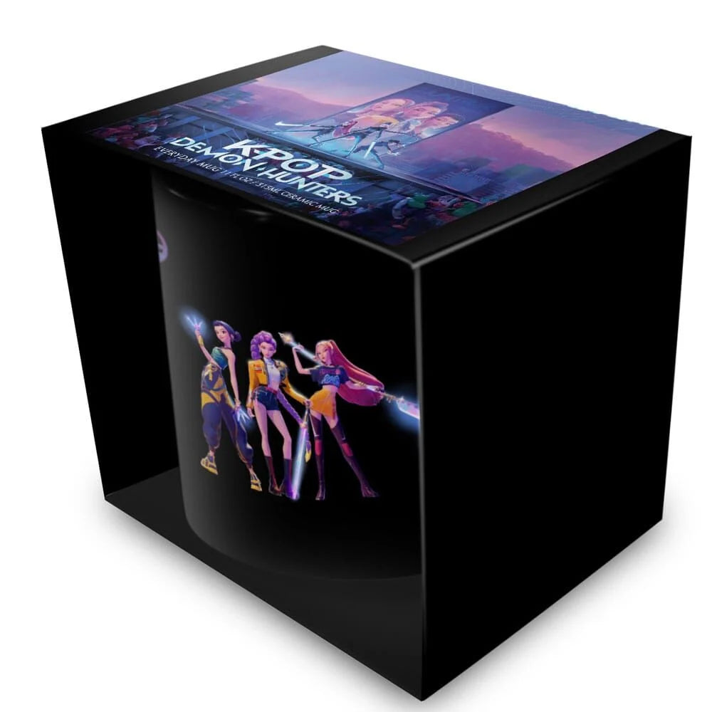 K-POP DEMON HUNTERS - Huntrix - Black Pod Mug 11oz