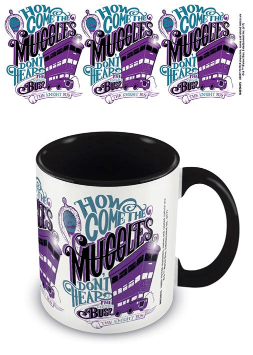 HARRY POTTER - Colored Inner Mug - Knight Bus Black