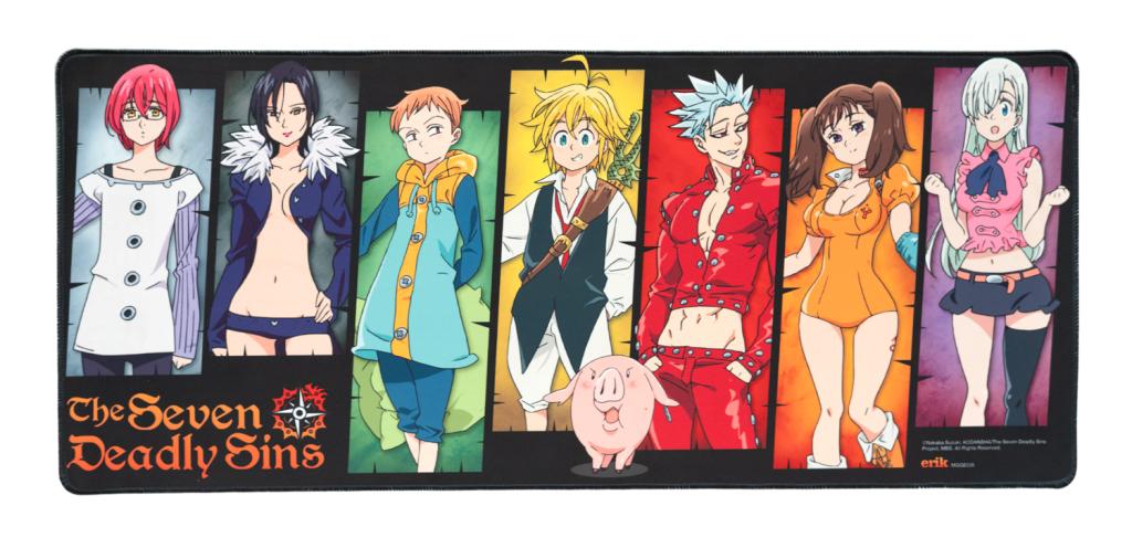 THE SEVEN DEADLY SINS - XL Desktop Mat