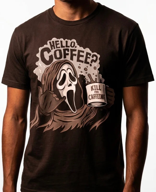 SCREAM - Hello Coffee? - T-Shirt (XL)